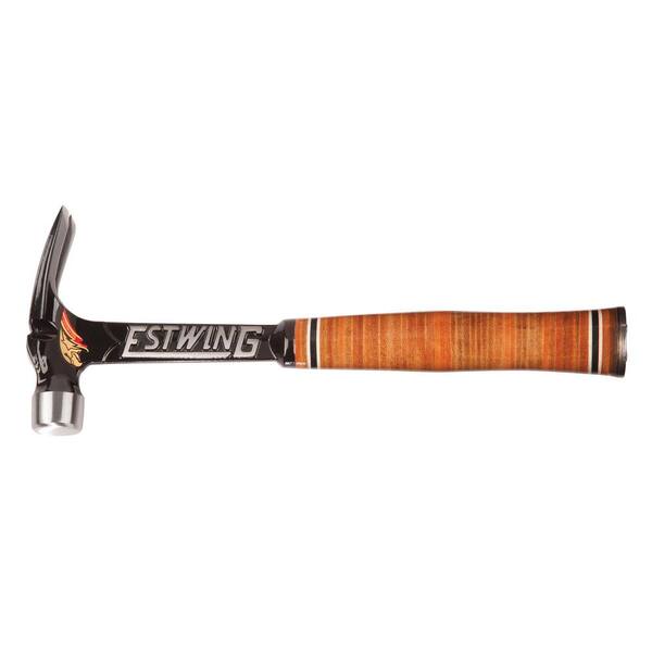 Estwing 15oz Smooth Face Ultra Series Framing Hammer with Leather Grip E15SR 