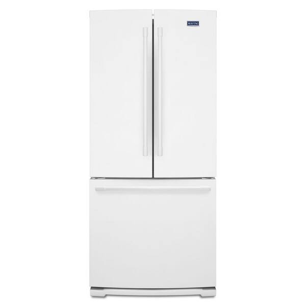 Maytag 20 cu. ft. French Door Refrigerator in White