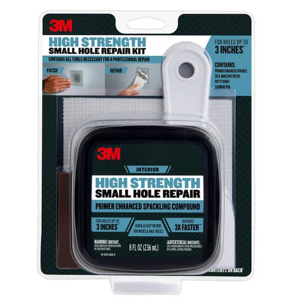 Reviews For 3m Patch Plus Primer 8 Fl Oz Wall Repair Kit Pg 1 The Home Depot - Wall Hole Repair Kit Home Depot