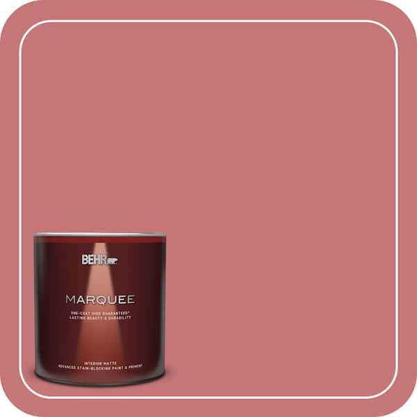 BEHR MARQUEE 1 qt. #150D-5 Deep Bloom Matte Interior Paint & Primer