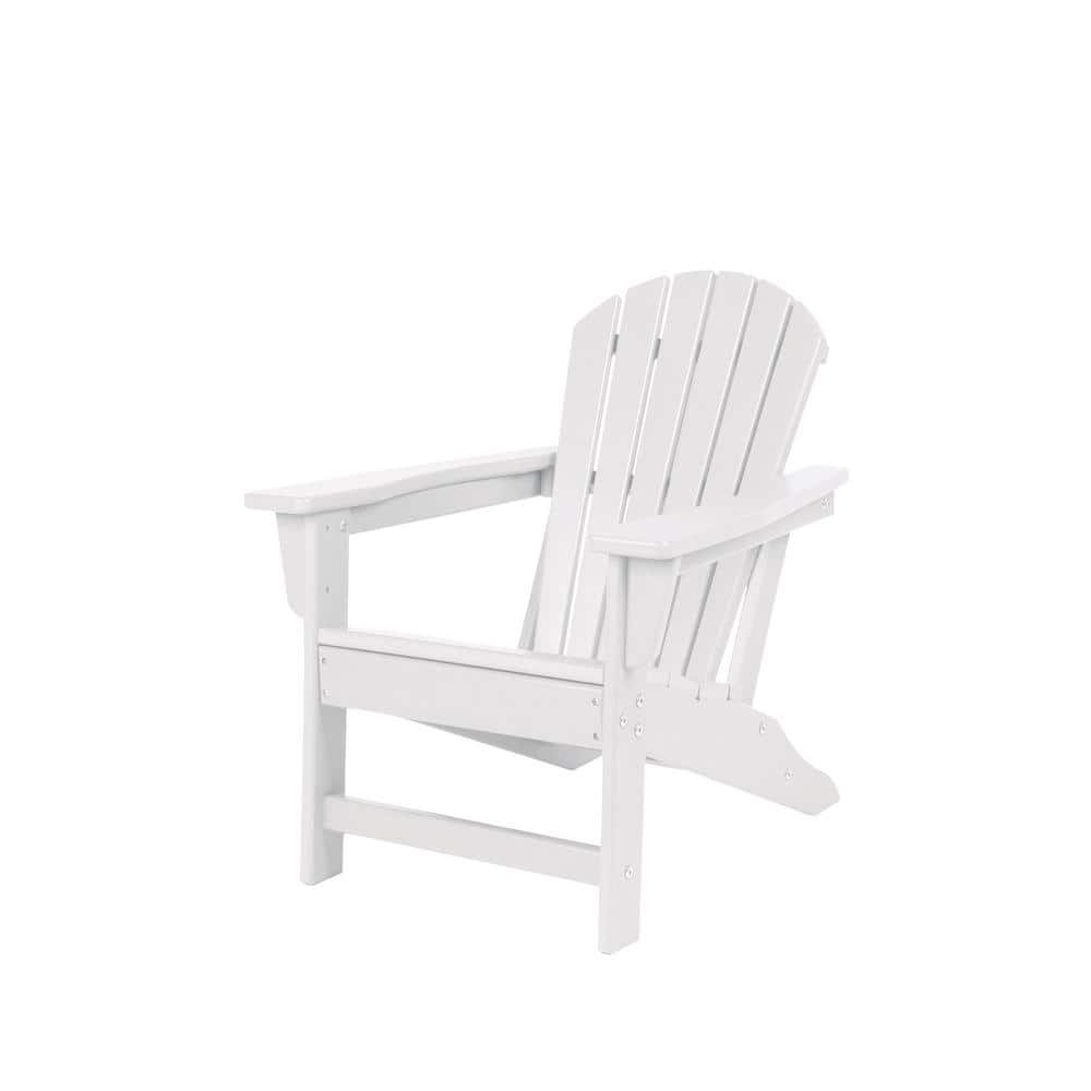 Ivory Child Size Recycled Plastic Adirondack Chair