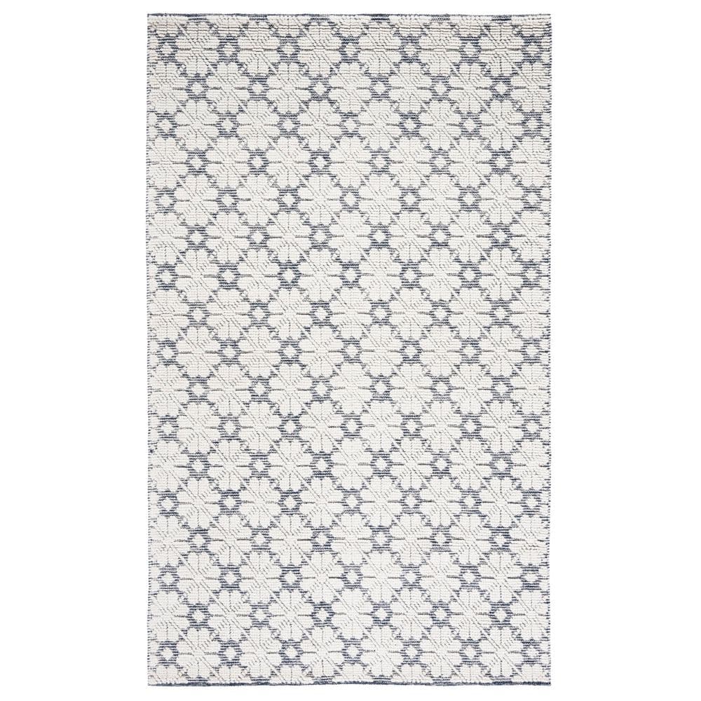 Vermont 3 ft. x 5 ft. Ivory/Blue Floral Area Rug price history on PriceWatchPro