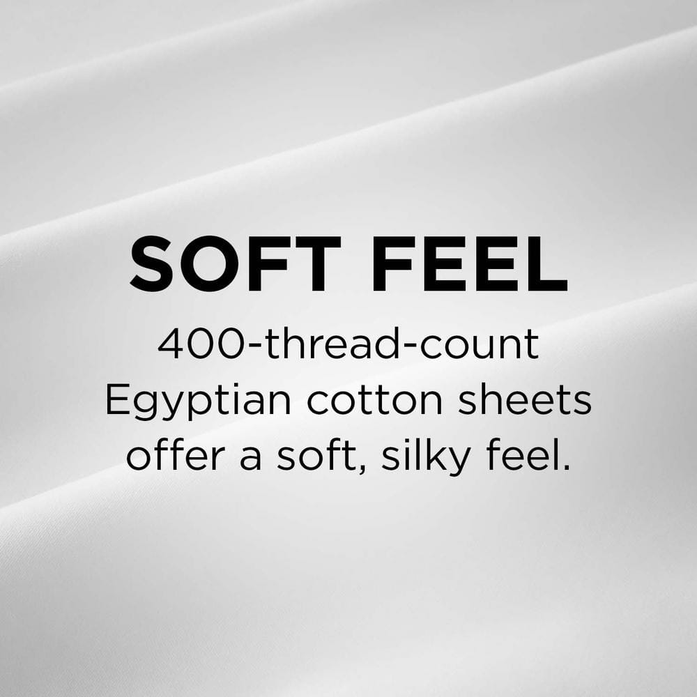 Twin XL Silver Mist Egyptian Cotton Sheet Set