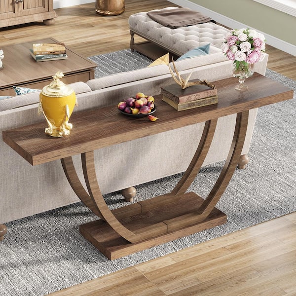 https://images.thdstatic.com/productImages/bd7a8eed-48ce-4f0a-9a75-531e6107e458/svn/brown-tribesigns-console-tables-ct-j0056-77_600.jpg