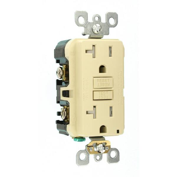 Leviton 20 Amp Self-Test SmartlockPro Slim Duplex GFCI, 44% OFF