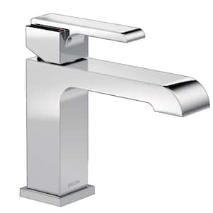 Ara Single Hole Single-Handle Bathroom Faucet with Metal Drain Assembly in Chrome