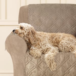 Microfiber Pet Sable Polyester Chair Slipcover