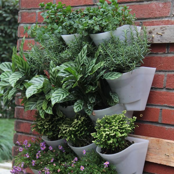 Pots and Planters Modular Wallmounted Planter Mint Green Home & Hobby Gardening & Plants etna