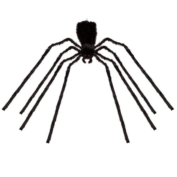 Evergreen Enterprises 12 ft. Black Spider Halloween Prop Decor