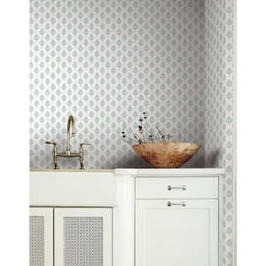 56 sq. ft. French Scallop Wallpaper