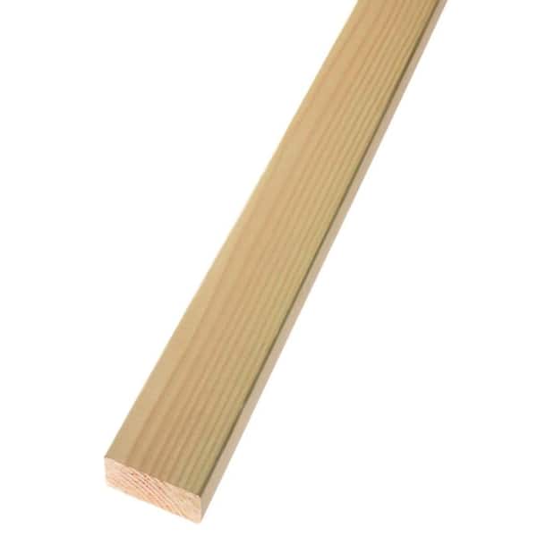 Unbranded 2 in. x 4 in. x 8 ft. S4S Premium Standard and Better Green Douglas Fir Dimensional Lumber