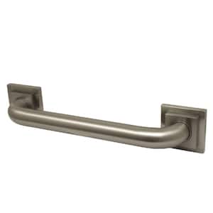 Claremont 16 in. x 1-1/4 in. Grab Bar in Brushed Nickel