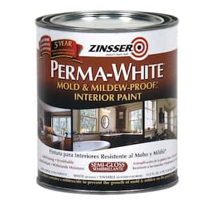 Perma-White 1 qt. Mold & Mildew-Proof Semi-Gloss Interior Paint (6-Pack)