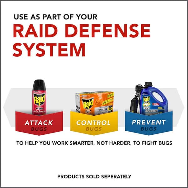 Raid® Concentrated Deep Reach Fogger for Fleas & Roaches, 1.5 fl