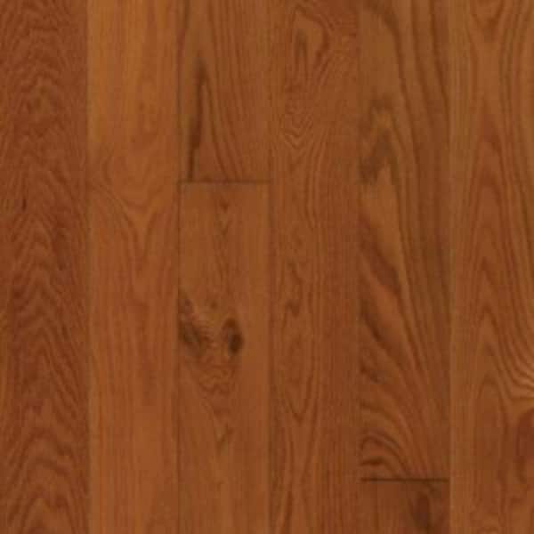 Mohawk Take Home Sample - Gunstock Oak Engineered Hardwood Flooring - 5 in. x 7 in.