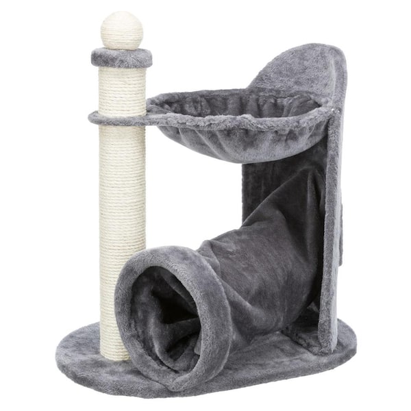 TRIXIE Gray Baza Gandia Scratching Post with Hammock