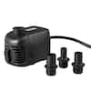 TOTALPOND 500 GPH Fountain Pump 52228 - The Home Depot