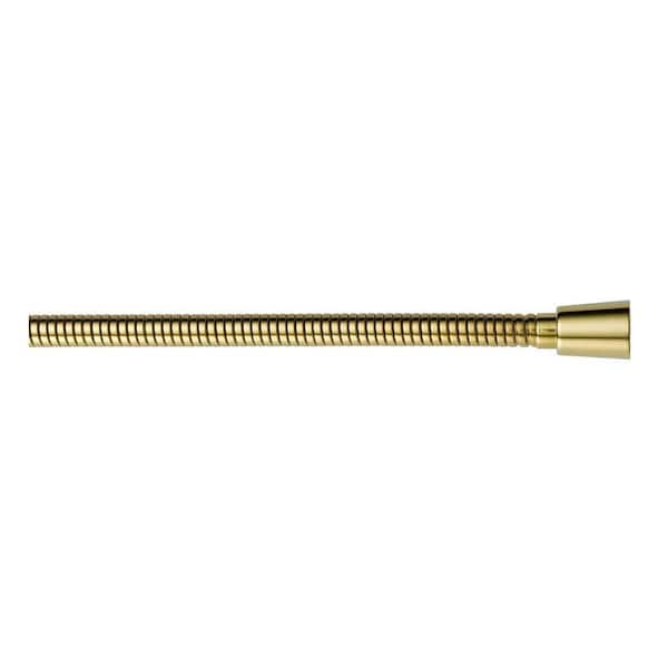 Delta Stretchable 60 in. to 82 in. Metal Handshower Hose in Polished Brass