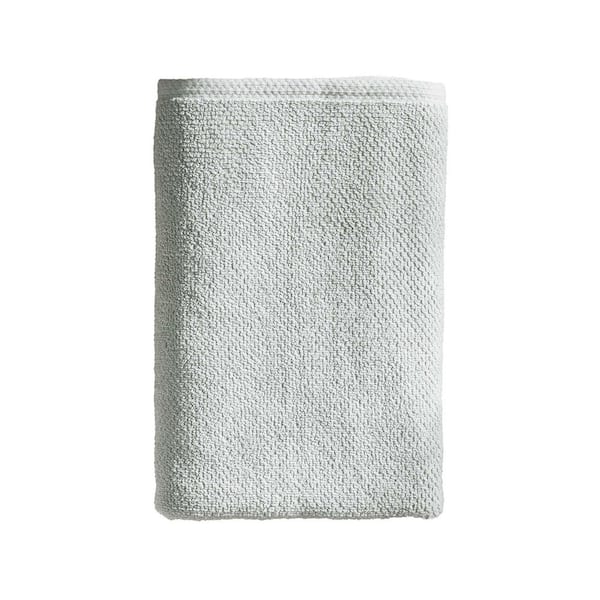 FRESHFOLDS Light Grey 100% Cotton Quick Dry Single Bath Towel
