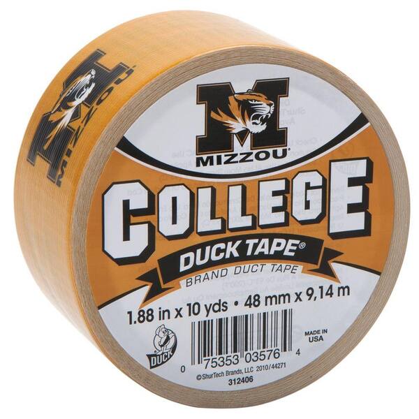 Duck College 1-7/8 in. x 10 yds. University of Missouri Duct Tape