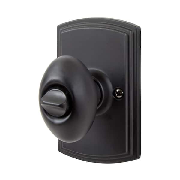 Italian Collection Canova Black Bed/Bath Door Knob Italian Collection Canova Black Bed/Bath Door Knob