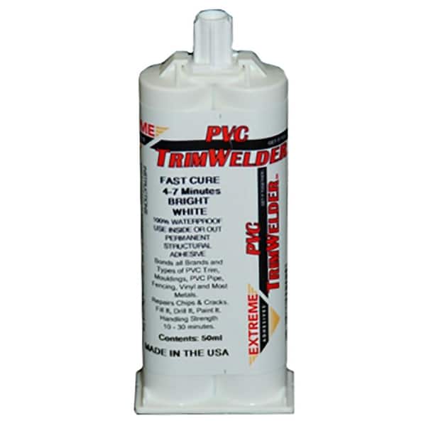 PVC TrimWelder 50 ml Fast Cure in Bright White