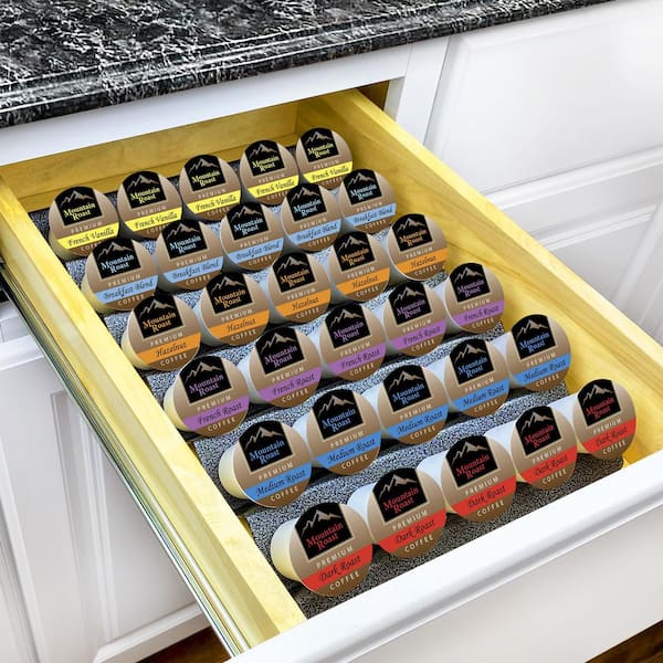 3 PACK Coffee Pod Organizer K Cup Holder Storage Container With