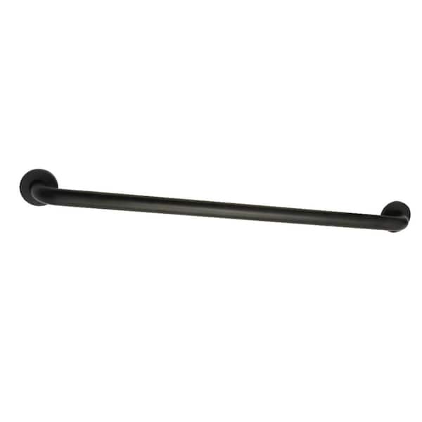Kingston Brass Meridian 30 in. x 1.25 in. Grab Bar in Matte Black