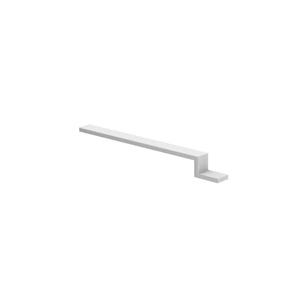 Unbranded Pembroke Recessed 6 in. W x 34.5 in. H x 0.75 in. D in Painted White Base Filler