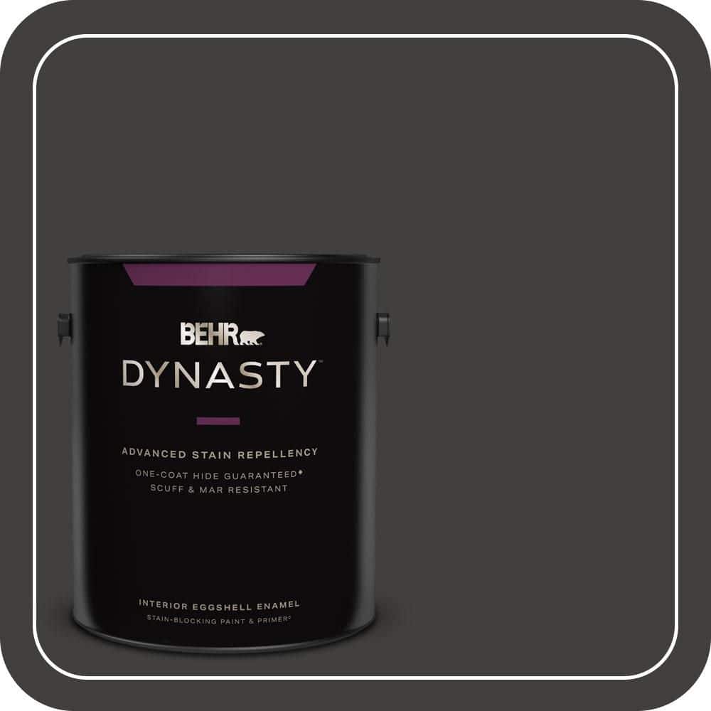 1 gal. #N510-7 Blackout One-Coat Hide Eggshell Enamel Interior Stain-Blocking Paint & Primer price history on PriceWatchPro