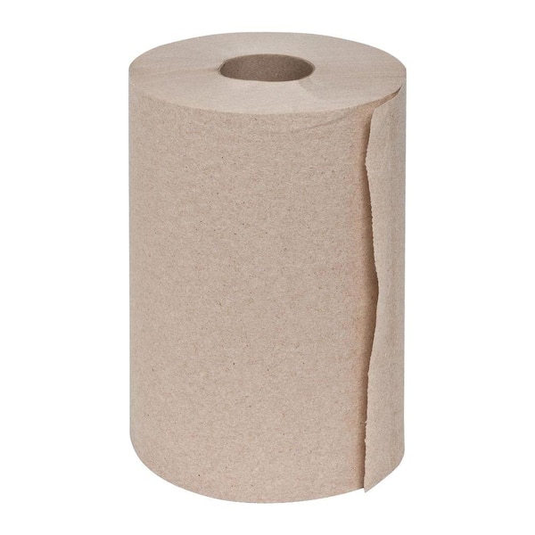 Genuine Joe Embossed Hard-Wound Roll Towels (12 Rolls)