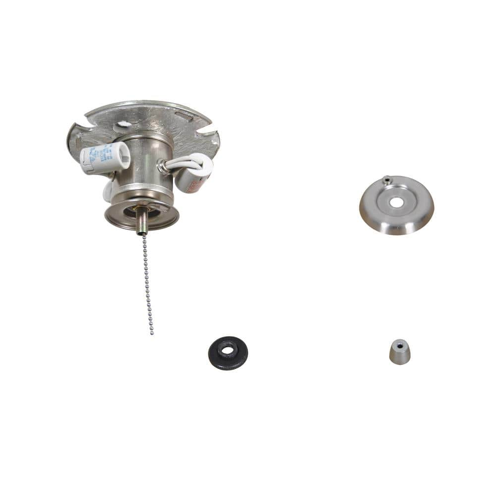 Hampton Bay Everstar II 44 in. Brushed Nickel Light Kit 1000723996014 ...