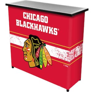 Chicago Blackhawks Logo Red 36 in. Portable Bar