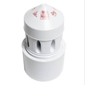 Sure-Vent 3 in. x 4 in. PVC Air Admittance Valve with 500 DFU Branch