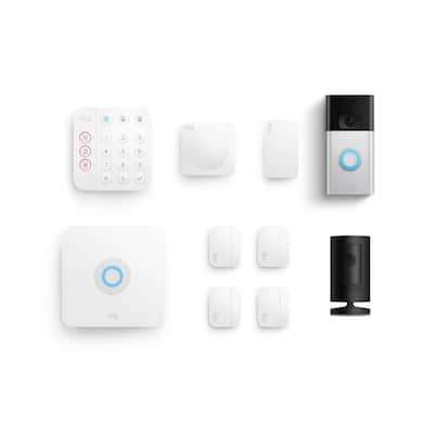 Ring Video Doorbell 4 - Smart Wireless Doorbell Camera with Enhanced  Dual-Band WiFi, Extended Battery, Color Video Previews B08JNR77QY - The  Home Depot