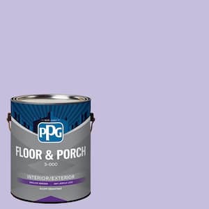 1 gal. PPG1247-4 Purple Dragon Satin Interior/Exterior Floor and Porch Paint