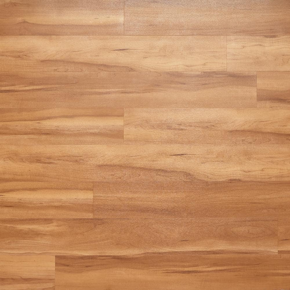 Maple Woodside 20 MIL 7.2 in. x 60 in. Click Lock Waterproof Luxury Vinyl  Plank Flooring (23.9 sq. ft./case)