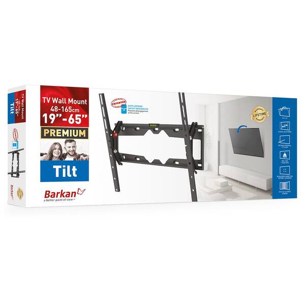 Barkan A Better Point Of View 19 In To 65 Tilt Flat Curved Panel Tv Wall Mount Screens Up 110 Lbs E310 B The Home Depot - Flat Screen Tv Wall Mounts Home Depot Barkan A Better Point Of View 19 In To 65 Tilt Flat Curved Panel Tv Wall Mount Screens Up 110 Lbs E310 B The Home Depot - Flat Screen Tv Wall Mounts Home Depot