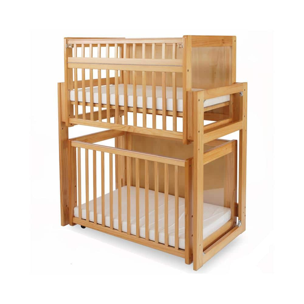 LA Baby Natural Modular Window Crib System CW 755 The Home Depot