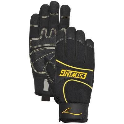 Synthetic Leather Palm Work Medium Glove
