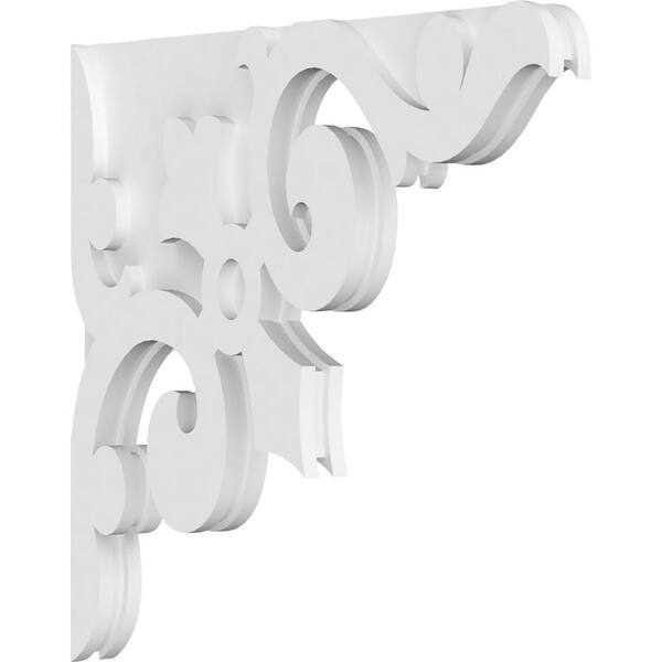 Ekena Millwork 1-7/8 in. x 20 in. x 20 in. PVC Whitman Corbel