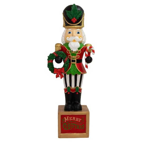 48 in. Christmas Nutcracker Indoor/Outdoor Statue
