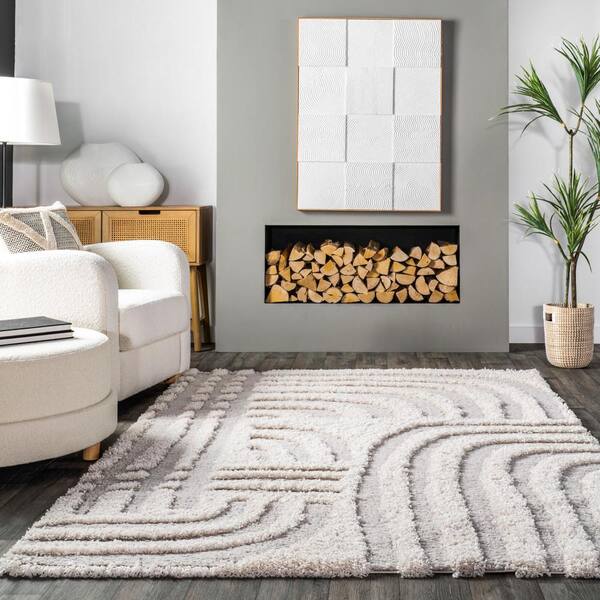 Modern shag rugs discount