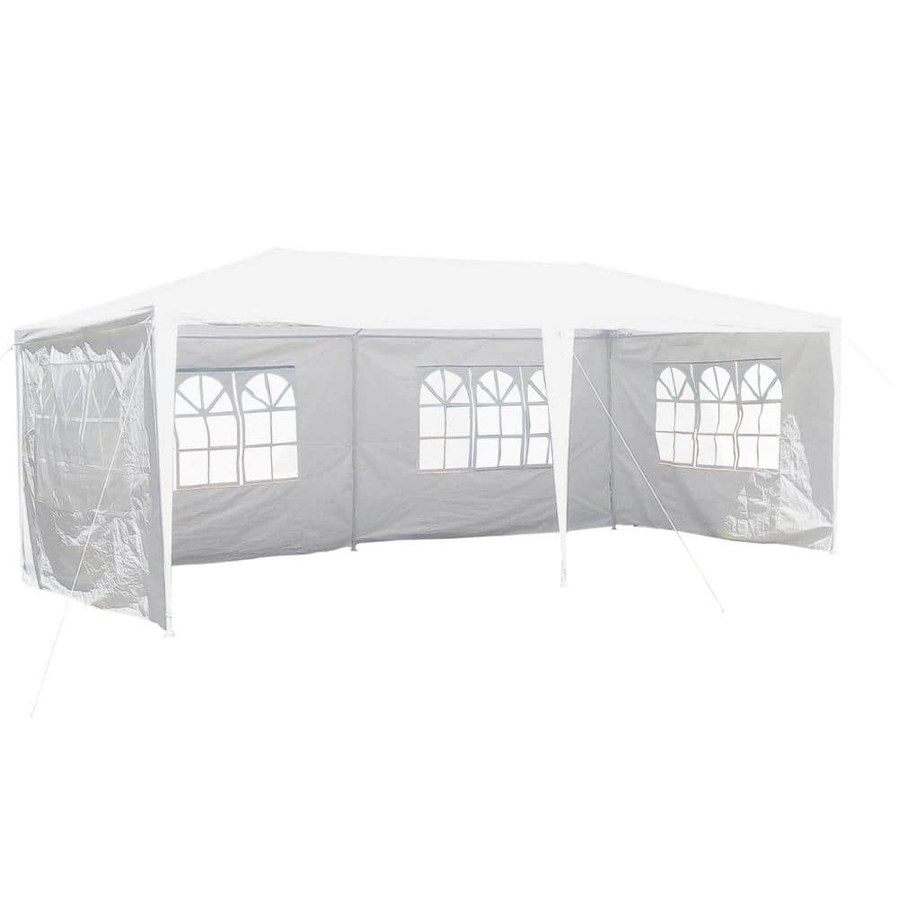 10 ft. x 20 ft. Wedding Party Canopy Tent with 6 Sidewalls BYY726-3 ...