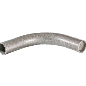 Silver Vein Aluminum 90 Degree Radius Hand Rail Elbow
