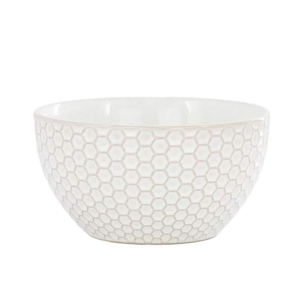 Gibson Earlhart 2 Piece 6 in. Ribbed Stoneware Cereal Bowl