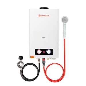 Camplux Pro 10L 2.64 GPM Outdoor Portable Liquid Propane Gas Tankless Water Heater