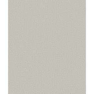 Kumano Collection Brown Textured Weave Matte Finish Non-Pasted Vinyl on Non-Woven Wallpaper Roll