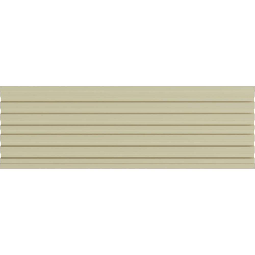 Gray Primed Polyurethane Geometric Reeded Casing Sample
