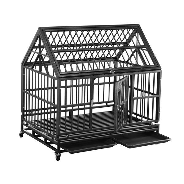 Round dog hot sale cage